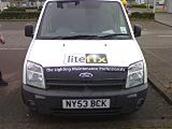 Front picture of van